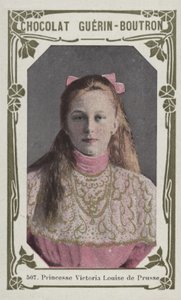 Princesse Victoria Louise de Prusse - French School