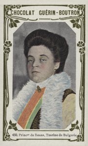 Princesse de Reuss, Tsarine de Bulgarie - French School