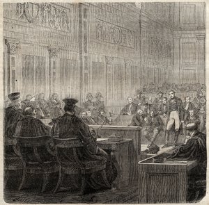 Procès par la Cour royale de Poitiers du général Jean Baptiste Breton dit Berton en 1822