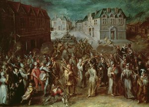 Procession de la Sainte Ligue en 1590