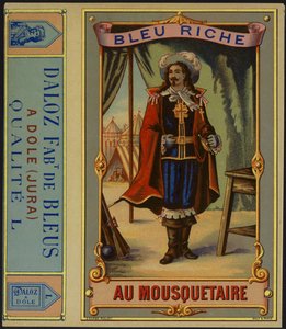 Étiquette de produit pour Bleu Riche au Mousquetaire - French School