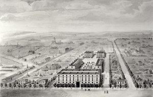 Projet pour le développement immobilier Napoléon, 58 rue Rochechouart, Paris, 1849