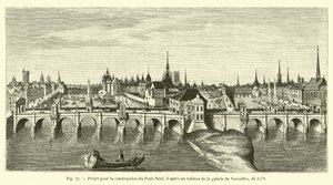 Projet pour la construction du Pont-Neuf, d