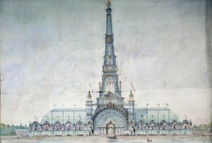 Projet refusé de modification de la tour Eiffel pour l