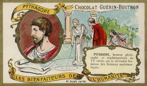 Pythagore, philosophe et mathématicien grec ancien