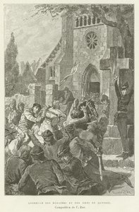 Querelle entre étudiants et le peuple de Savoisy - French School
