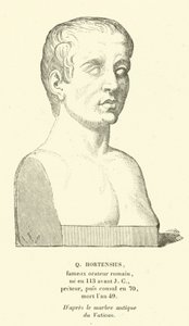 Quintus Hortensius, homme politique et orateur romain - French School