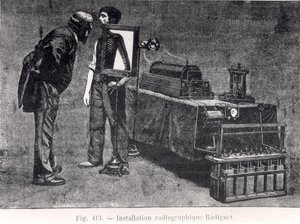 Machine à rayons X de Radiguet - French School