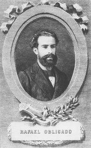 Rafael Obligado (gravure) - French School