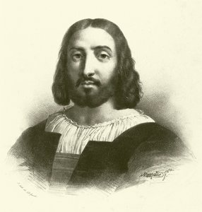 Raffaello Sanzio da Urbino, connu sous le nom de Raphaël, portrait - French School