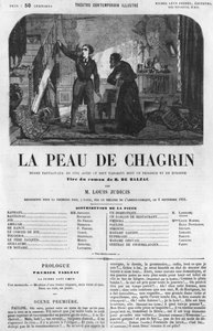 Raphael de Valentin et le commerçant, illustration de 