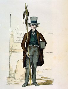 Vendeur de poison pour rats, 1845 - French School