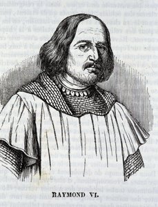 Raymond VI dans "La Mosaïque du midi", Toulouse - French School