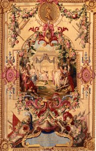Tapisserie des Gobelins de la Régence avec l
