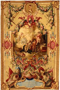 Tapisserie des Gobelins Régence avec l