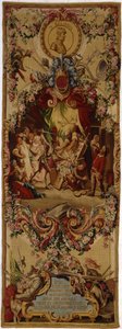 Tapisserie des Gobelins de la Régence avec l