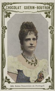 Reine Douairière de Portugal - French School