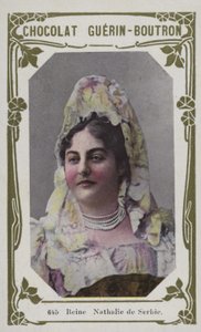 Reine Nathalie de Serbie - French School