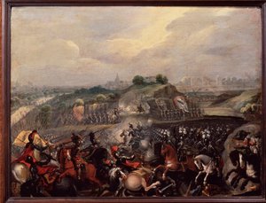 Guerres de religion : le roi Henri IV à la bataille d
