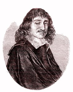 René Descartes, physicien, mathématicien, philosophe français. 1865 - French School