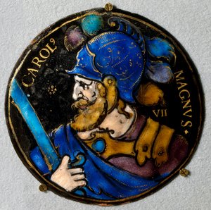 Représentation de Charlemagne (Charles Ier le Grand) - French School