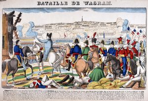 Représentation de la bataille de Wagram, 5 juillet