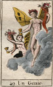 Représentation du Génie de la Nature. De « Mythologie de la jeunesse » par Pierre Blanchard 1803. - French School