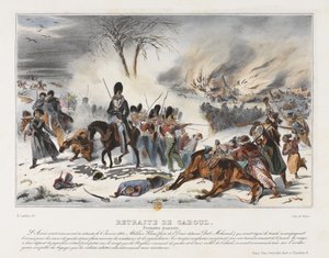 Retraite de Kaboul le 6 janvier 1842 - French School