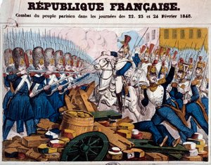 Révolution de 1848 : la lutte du peuple parisien sur les barricades les 22, 23 et 24 février