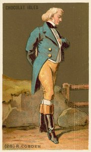 Richard Cobden, homme politique anglais - French School