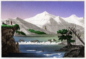 Rio Magdalena (gravure, vers 1840) - French School