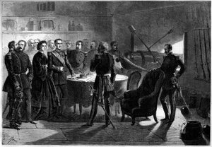 Risorgimento - Expédition des Mille ou Chemises rouges par Giuseppe Garibaldi (1807-1887) - Siège de Gaète, Italie - French School