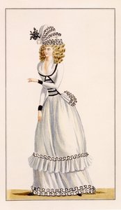 Robe de Demi Demie du Journal de la Mode et du Goût, 1790 - French School