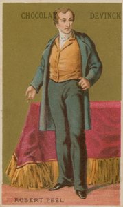 Robert Peel, homme d
