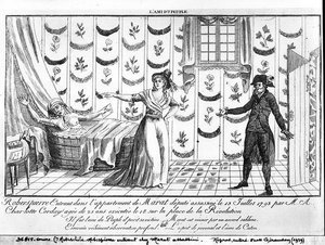 Robespierre entrant dans l