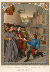 Rochechouart recevant un message royal