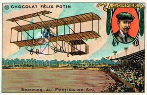 Roger Sommer volant à la réunion d