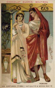 Costumes romains - French School