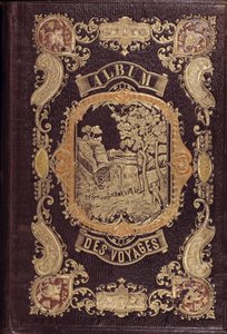 Couverture romantique de « Album de Voyages » - French School