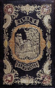 Couverture de style romantique de "Album des Voyages" - French School