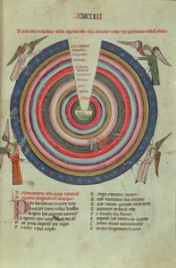 Diagramme cosmologique, début du XIVe siècle - French School
