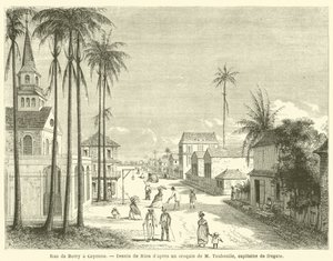 Rue de Berry à Cayenne - French School