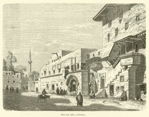 Rue des Juifs, à Rhodes - French School