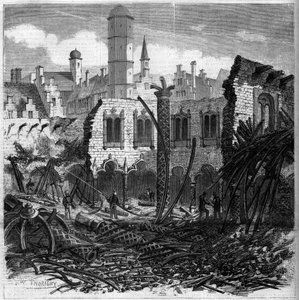 Ruines de la Bourse d