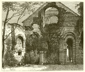 Ruines du palais des Thermes