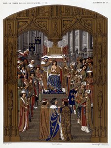 Sacre de Charles VI (1380) - dans « Les Chroniqueurs de l
