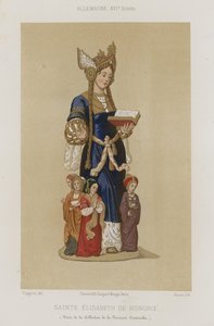 Sainte Élisabeth de Hongrie - French School