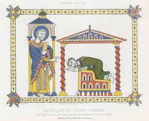 Saint Germain et Heldric à l