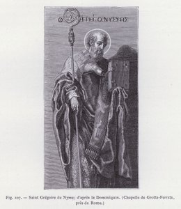 Saint Grégoire de Nysse; d