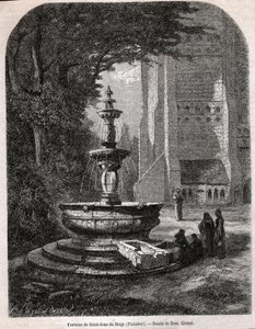 Saint Jean du Doigt (gravure, vers 1850) - French School
